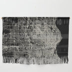 Milwaukee City Map Wall Hanging Gallery Image 1