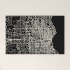 Milwaukee City Map Welcome Mat Gallery Image 1