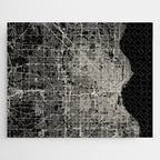 Milwaukee City Map Jigsaw Puzzle Gallery Image 1