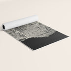 Milwaukee City Map Yoga Mat Gallery Image 2