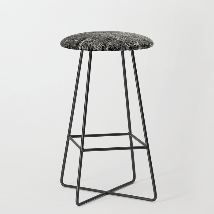 Milwaukee City Map Stool Gallery Image 1