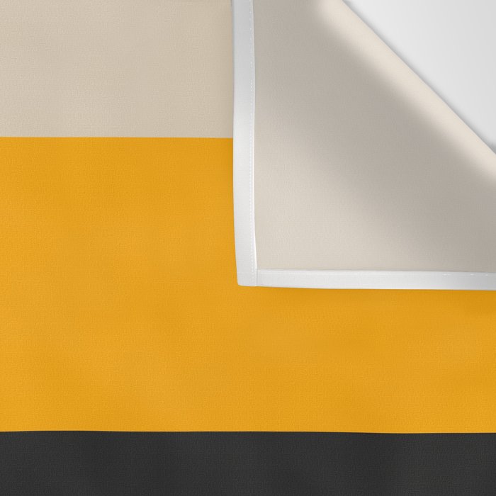 Complementary Blue & Yellow Colorful Geometric Pattern Wall Tapestry Gallery Image 3