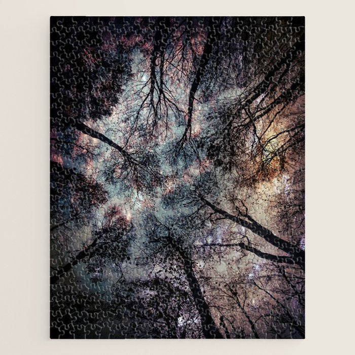 Starry Sky in the Forest Jigsaw Puzzle Gallery Image 1