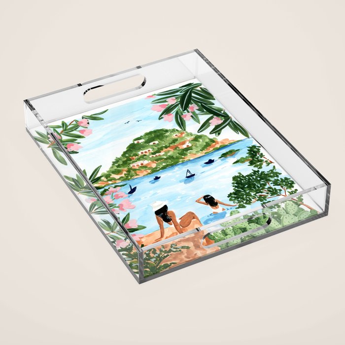 Somewhere in Italy Acrylic Tray Gallery Image 1
