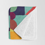 Color Blocks Throw Blanket Gallery Image 3