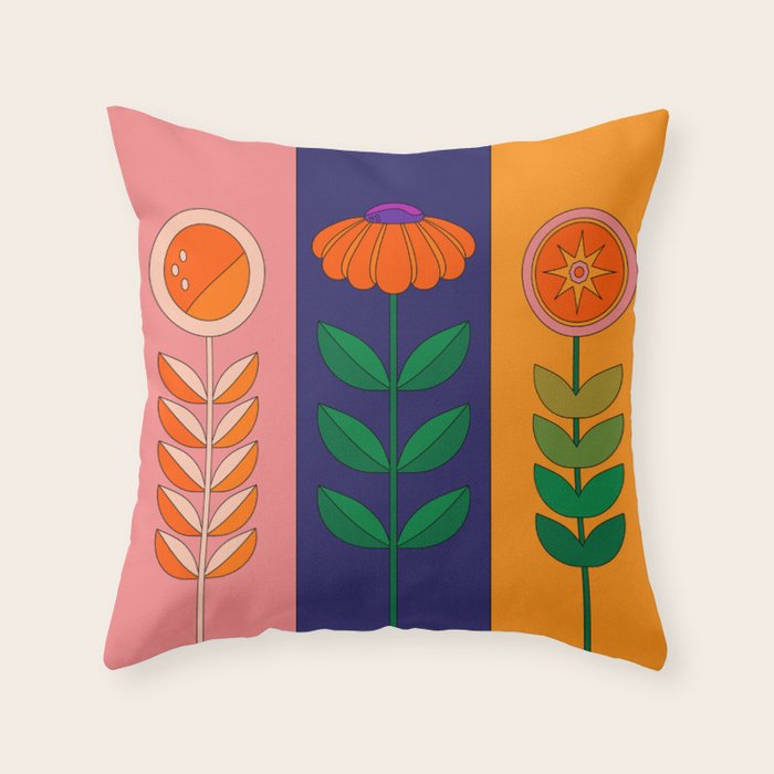 Springtime Jackpot Throw Pillow Gallery Image 1