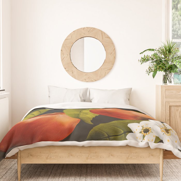 Apples Botanical Art 1 Duvet Cover Gallery Image 3