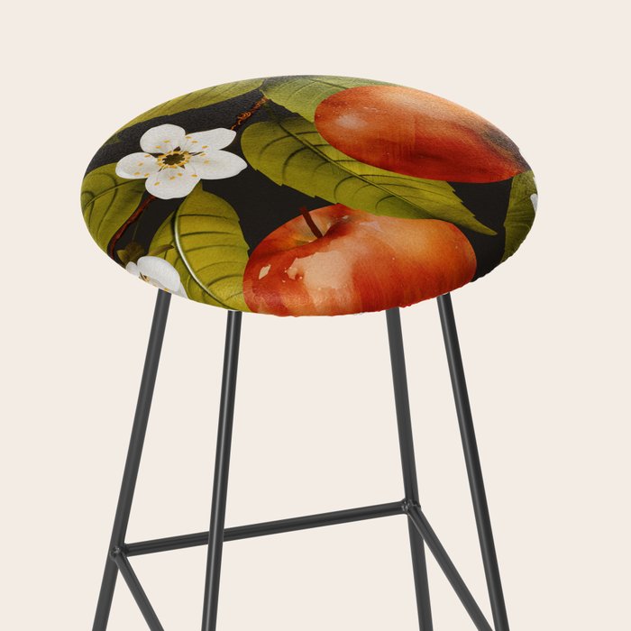 Apples Botanical Art 1 Stool Gallery Image 2