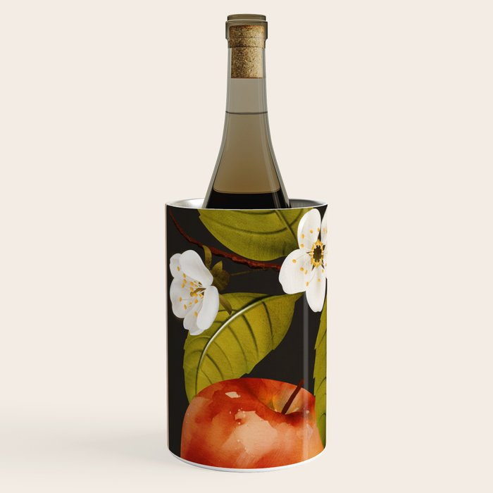 Apples Botanical Art 1 Wine Chiller Gallery Image 2