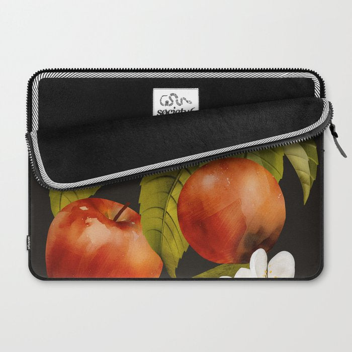 Apples Botanical Art 1 Laptop Sleeve Gallery Image 2