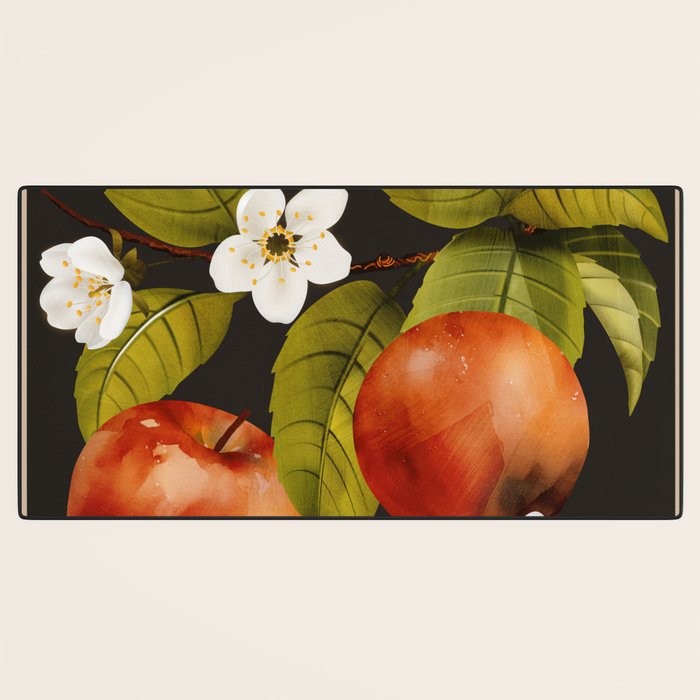 Apples Botanical Art 1 Desk Mat Gallery Image 3