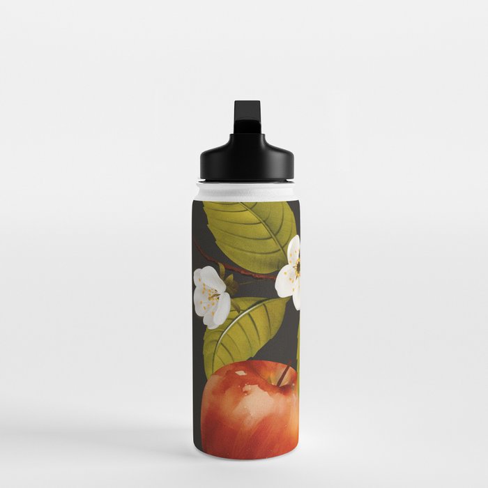 Apples Botanical Art 1 Water Bottle Gallery Image 3