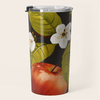 Apples Botanical Art 1 Travel Mug Gallery Image 3