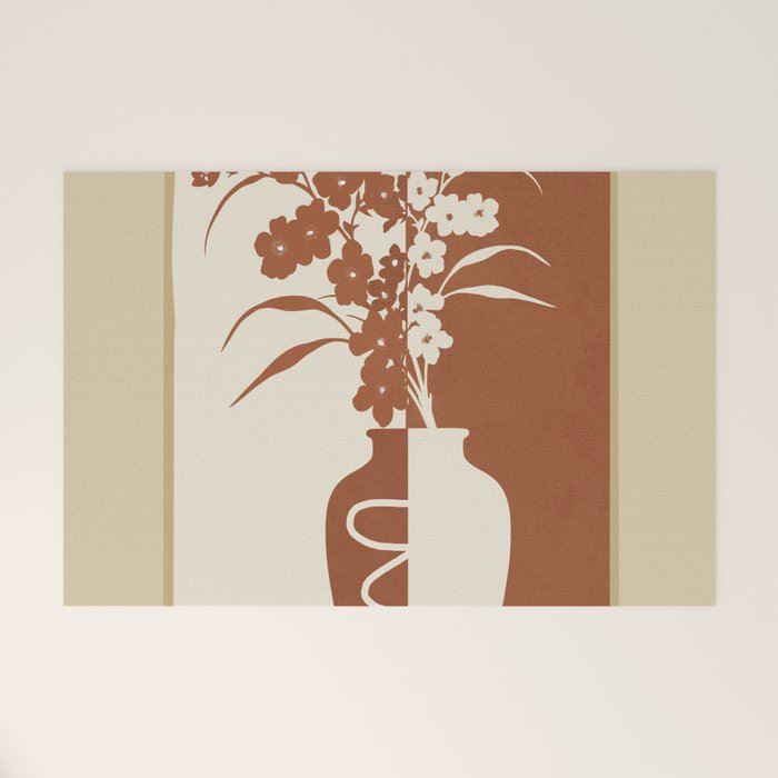 Botanical Contras 6 Welcome Mat Gallery Image 1