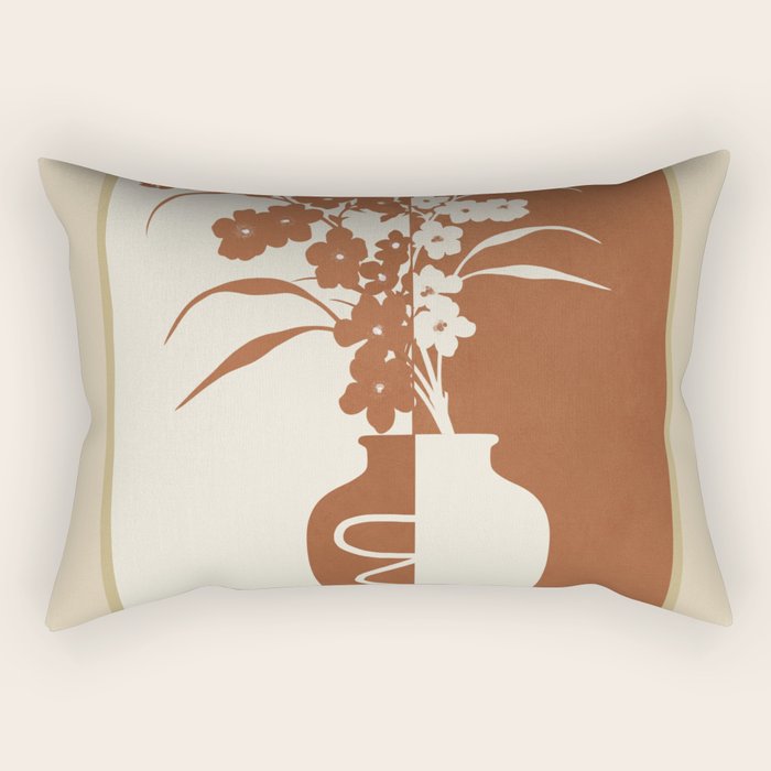 Botanical Contras 6 Rectangular Pillow Gallery Image 2