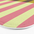 Retro Candy Stripe Pattern Bath Mat Gallery Image 3