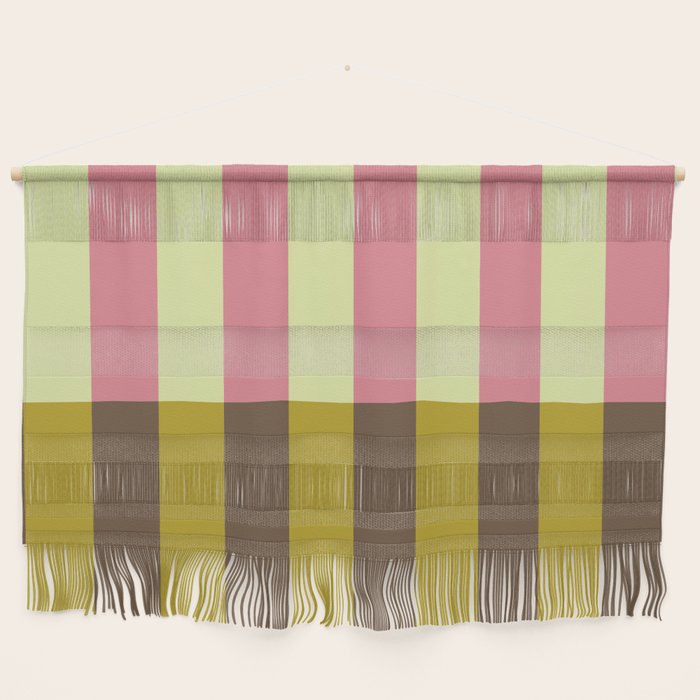 Retro Candy Stripe Pattern Wall Hanging Gallery Image 1