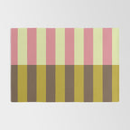 Retro Candy Stripe Pattern Rug Gallery Image 2