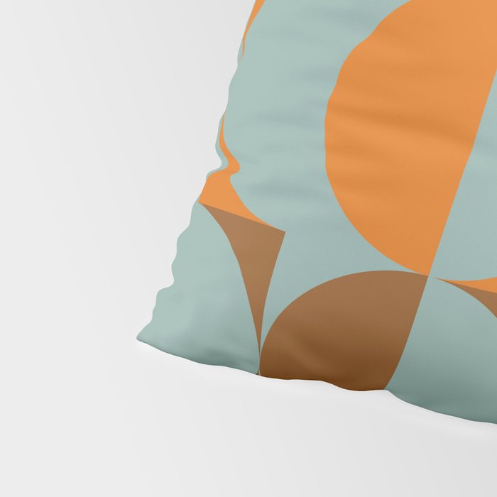 Vintage Geometric 04B Pillow Sham Gallery Image 4