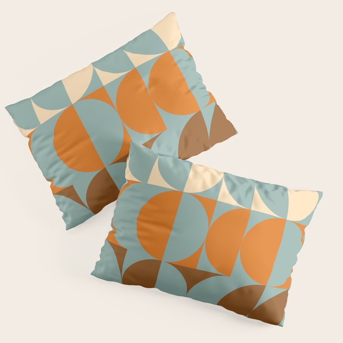 Vintage Geometric 04B Pillow Sham Gallery Image 3