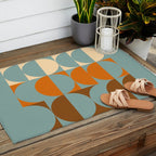 Vintage Geometric 04B Outdoor Rug Gallery Image 2