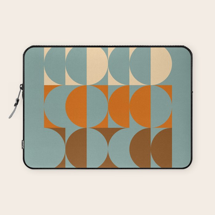 Vintage Geometric 04B Laptop Sleeve Gallery Image 1