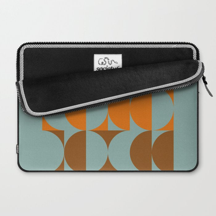 Vintage Geometric 04B Laptop Sleeve Gallery Image 2