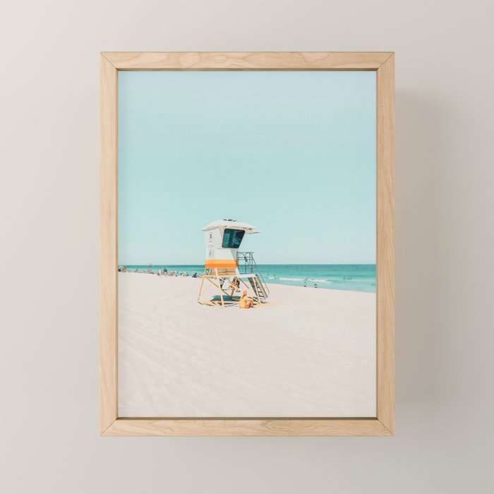 Aussie lifeguard Mini Art Print Gallery Image 1