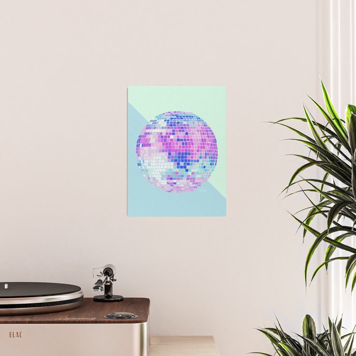 Disco Ball â Indigo Poster Gallery Image 2