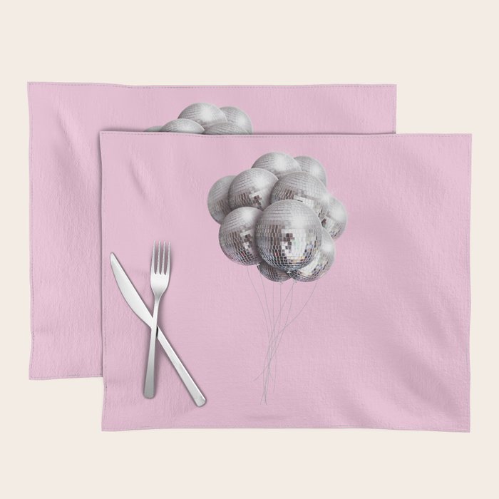 Disco Balloons Placemat Gallery Image 1