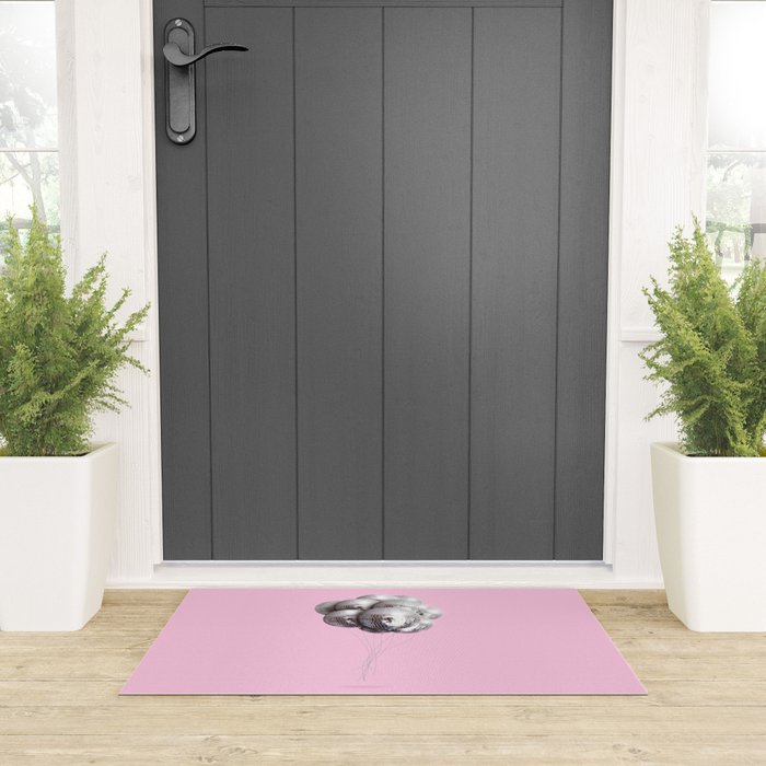 Disco Balloons Welcome Mat Gallery Image 3