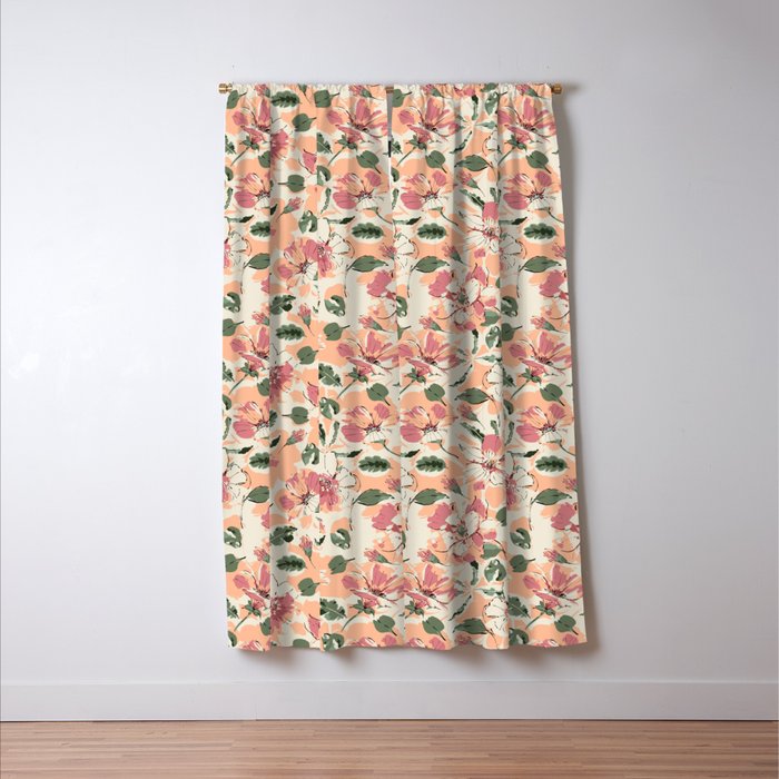 Modern tropical garden PF01 Window Curtain Gallery Image 3