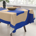 Modern Abstract Minimal Shapes 207 Tablecloth Gallery Image 3
