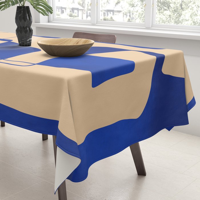 Modern Abstract Minimal Shapes 207 Tablecloth Gallery Image 3