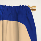 Modern Abstract Minimal Shapes 207 Window Curtain Gallery Image 2