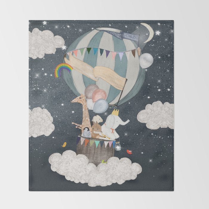 the stars shine for you Throw Blanket Gallery Image 2