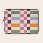 Checker Grid - eclectic Laptop Sleeve Gallery Image 1