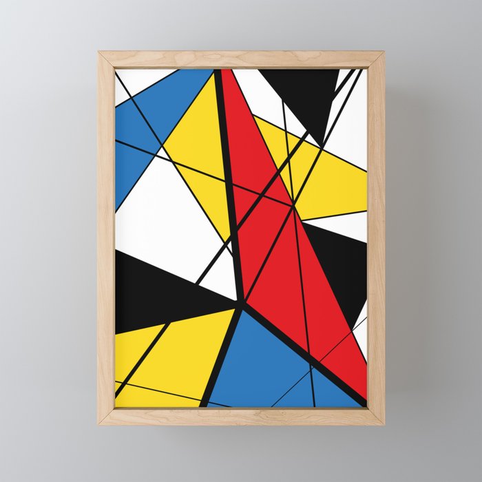 Mondrian Art Mini Art Print Gallery Image 1