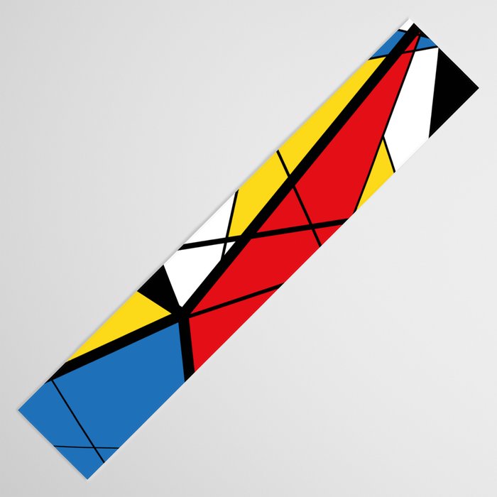 Mondrian Art Table Runner Gallery Image 3