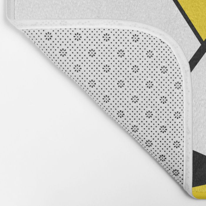 Mondrian Art Bath Mat Gallery Image 2