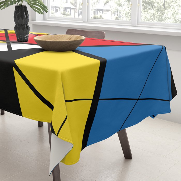 Mondrian Art Tablecloth Gallery Image 3