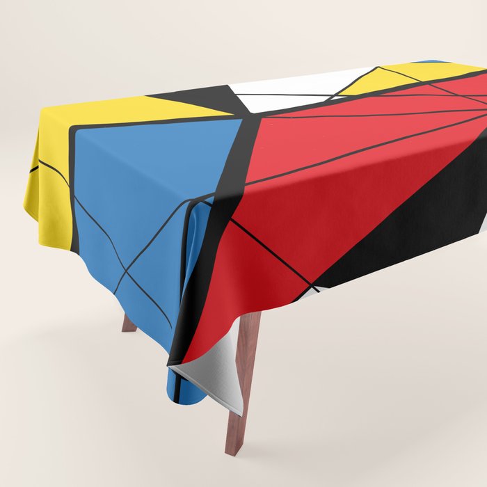 Mondrian Art Tablecloth Gallery Image 1