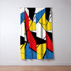 Mondrian Art Window Curtain Gallery Image 3