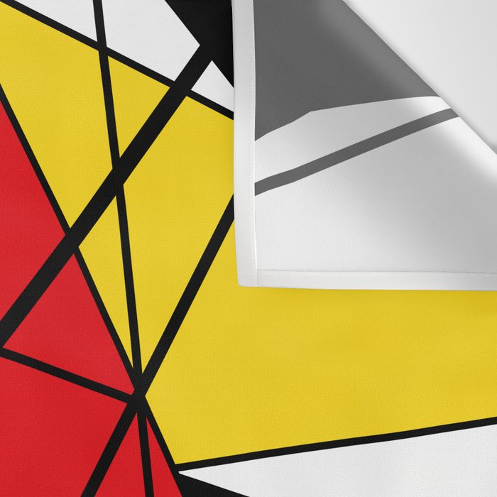 Mondrian Art Wall Tapestry Gallery Image 3