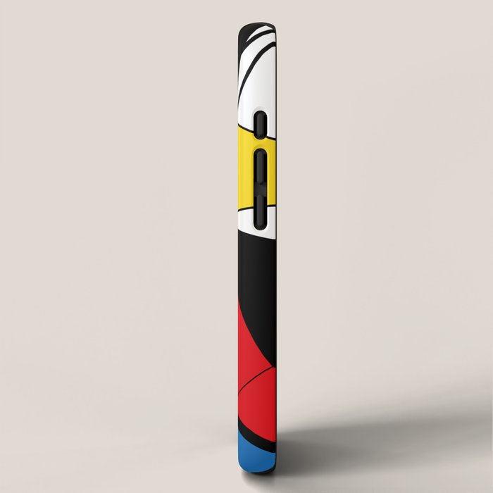 Mondrian Art iPhone Case Gallery Image 2