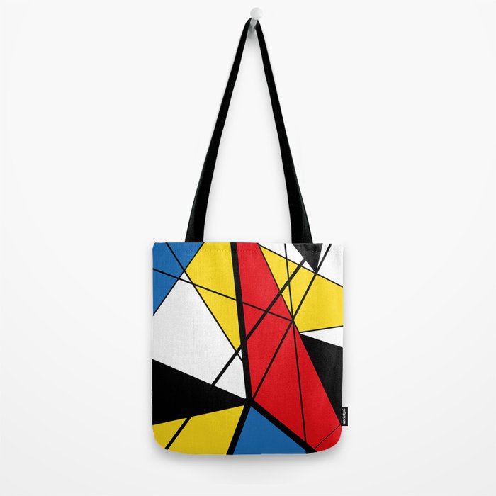 Mondrian Art Tote Bag Gallery Image 2
