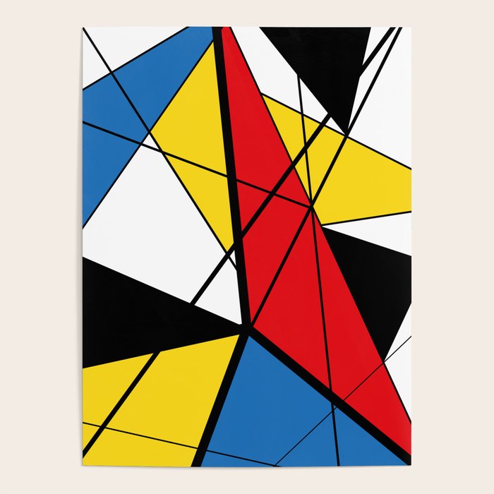 Mondrian Art Poster Gallery Image 1