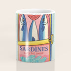 Tin of Love - Sardines in a Can with Heart Tail Coffee Mug Gallery Image 4