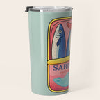 Tin of Love - Sardines in a Can with Heart Tail Travel Mug Gallery Image 3
