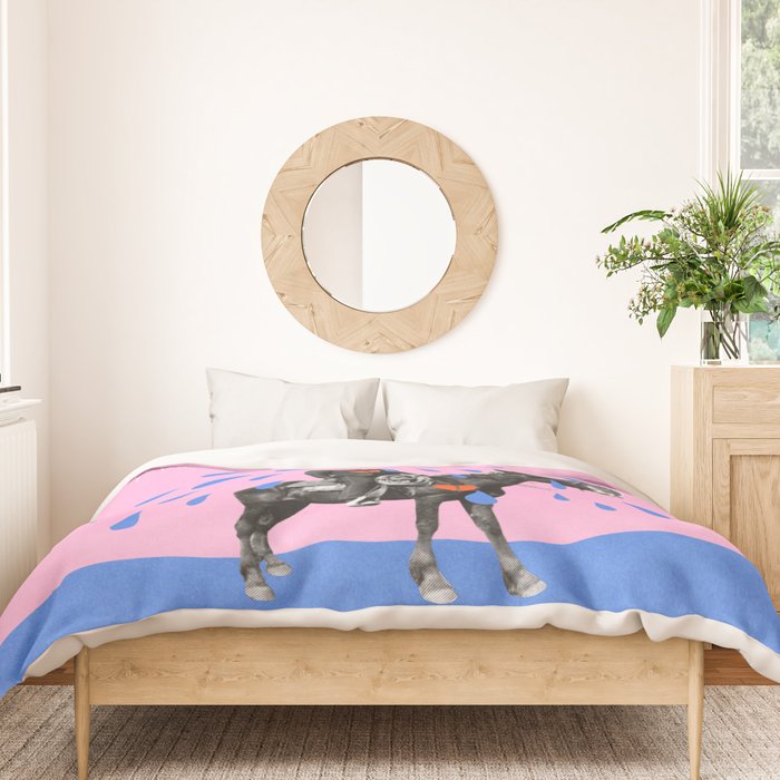Cryin' at the Rodeo Duvet Cover Gallery Image 3